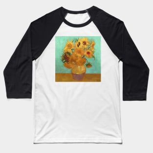 Vincent Van Gogh Twelve Sunflowers In A Vase Baseball T-Shirt